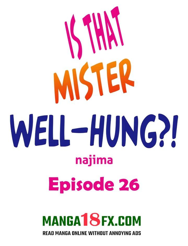 Is That Mister Well-Hung! Chapter 26 - Page 1