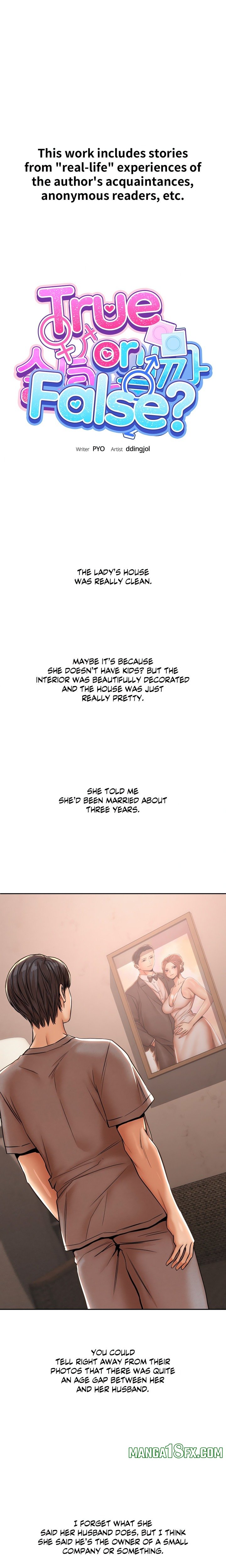 True or False? (Uncensored) Chapter 59 - Page 1