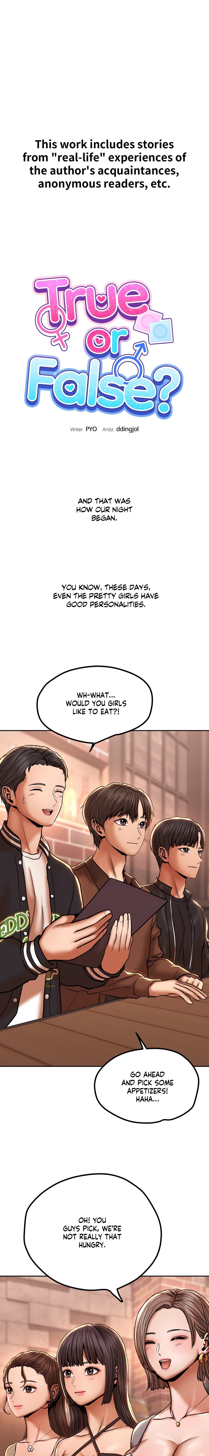 True or False? (Uncensored) Chapter 88 - Page 1