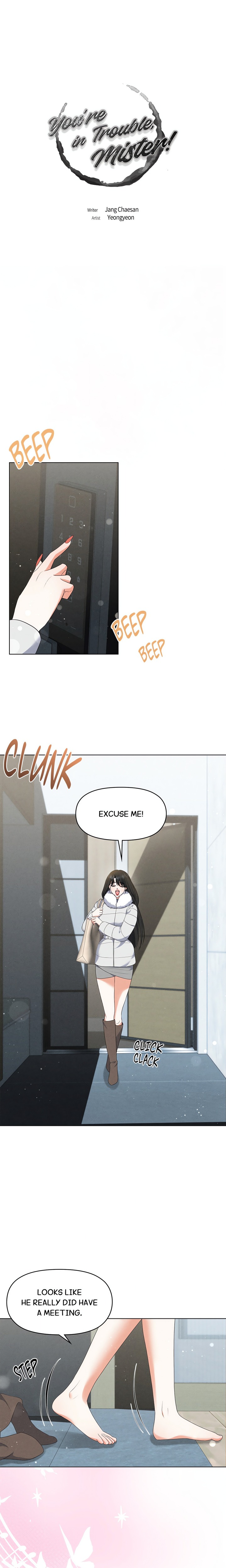 You’re in Trouble, Mister! Chapter 14 - Page 1