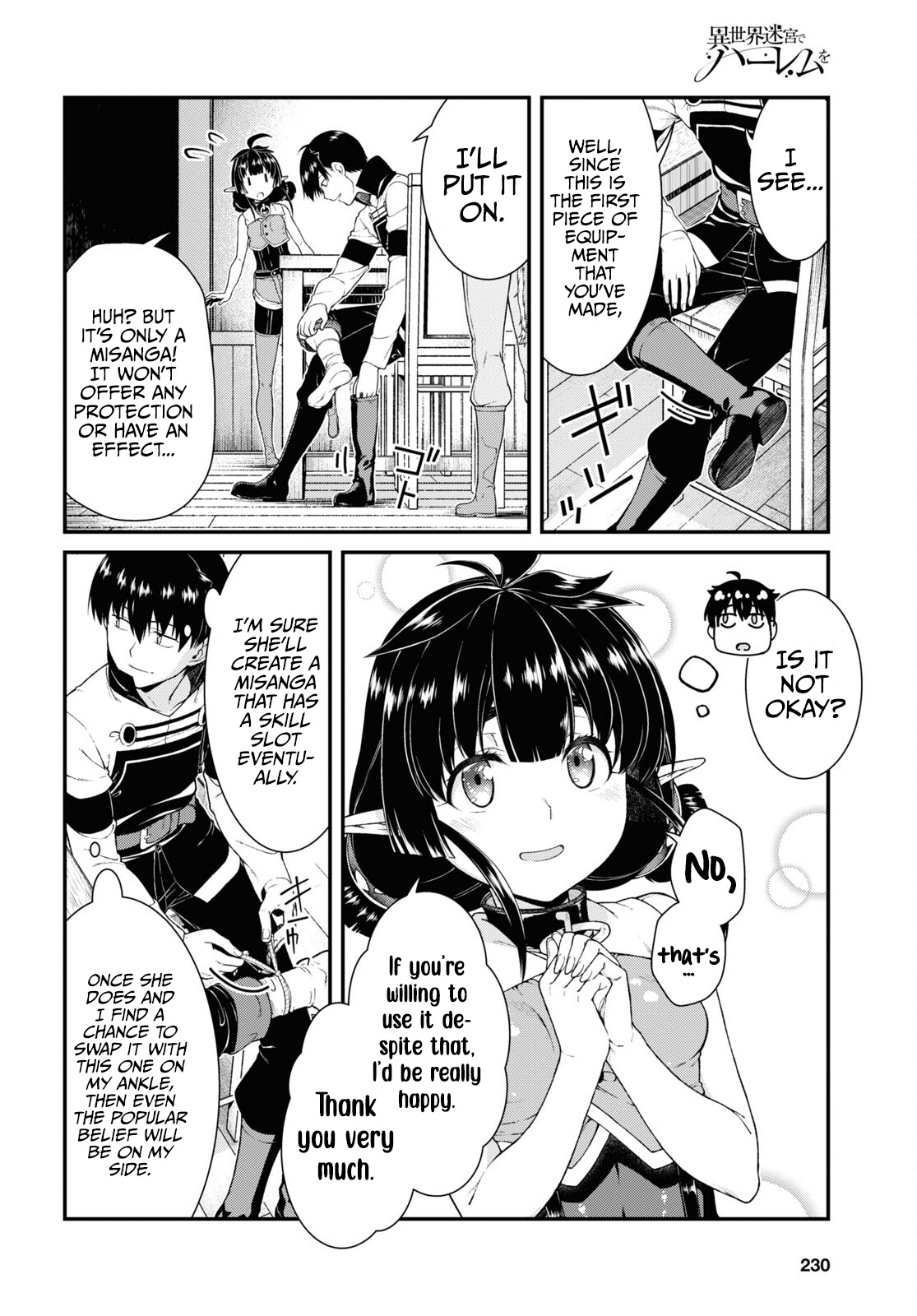 Isekai Meikyuu de Harem wo Chapter 59 - Page 6