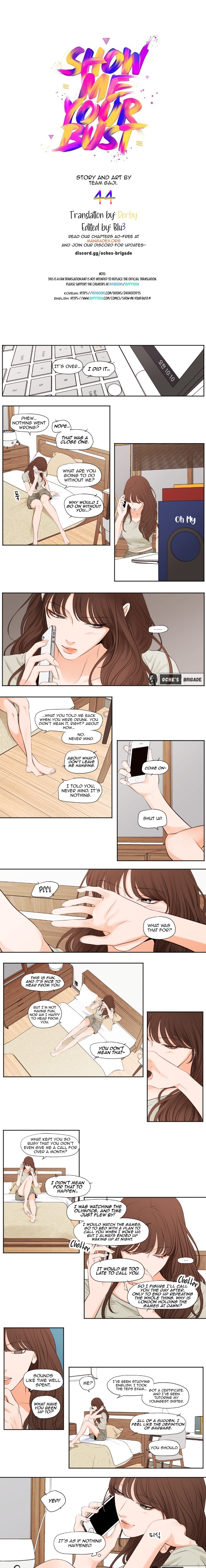 Show Me Your Bust Chapter 44 - Page 1